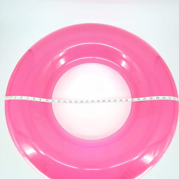 T-Mobile Tuesdays Logo Pink & Transparent Inflatable Pool Ring Float Tube - New - Picture 11 of 13